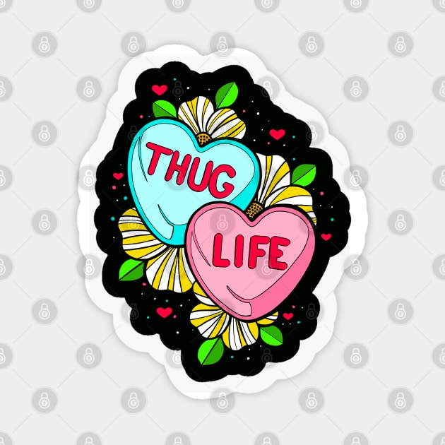 Huggable Thug Sticker by InkyMcStapleface